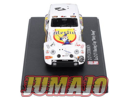 2CVAP68 Voiture 1/43 ELIGOR Auto plus : CITROEN 2CV Racing Cup Betty Boop