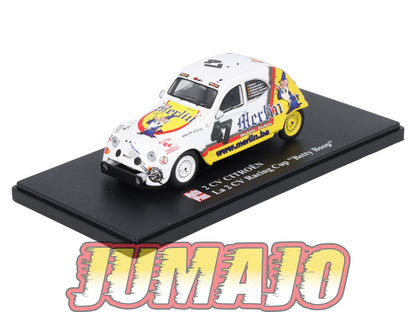 2CVAP68 Voiture 1/43 ELIGOR Auto plus : CITROEN 2CV Racing Cup Betty Boop