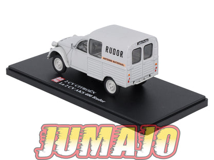 2CVAP69 Voiture 1/43 ELIGOR Auto plus : CITROEN 2CV AKS 400 Rudor
