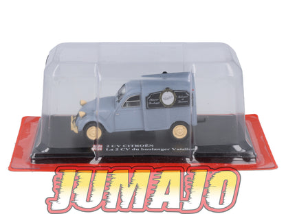 2CVAP74 Voiture 1/43 ELIGOR Auto plus : CITROEN 2CV Du Boulanger Vatelier