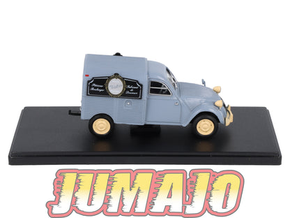 2CVAP74 Voiture 1/43 ELIGOR Auto plus : CITROEN 2CV Du Boulanger Vatelier
