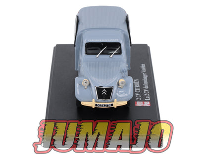 2CVAP74 Voiture 1/43 ELIGOR Auto plus : CITROEN 2CV Du Boulanger Vatelier