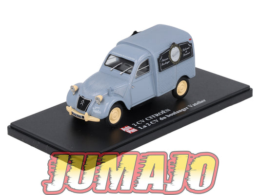 2CVAP74 Voiture 1/43 ELIGOR Auto plus : CITROEN 2CV Du Boulanger Vatelier