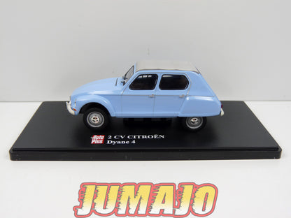2CVAP84 voiture 1/43 ELIGOR Auto plus : CITROEN 2CV n°84 Dyane 4