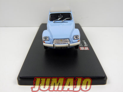 2CVAP84 voiture 1/43 ELIGOR Auto plus : CITROEN 2CV n°84 Dyane 4