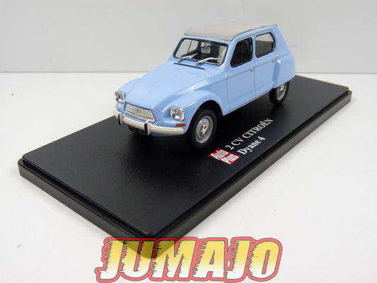 2CVAP84 voiture 1/43 ELIGOR Auto plus : CITROEN 2CV n°84 Dyane 4