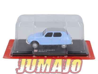 2CVAP84 voiture 1/43 ELIGOR Auto plus : CITROEN 2CV n°84 Dyane 4