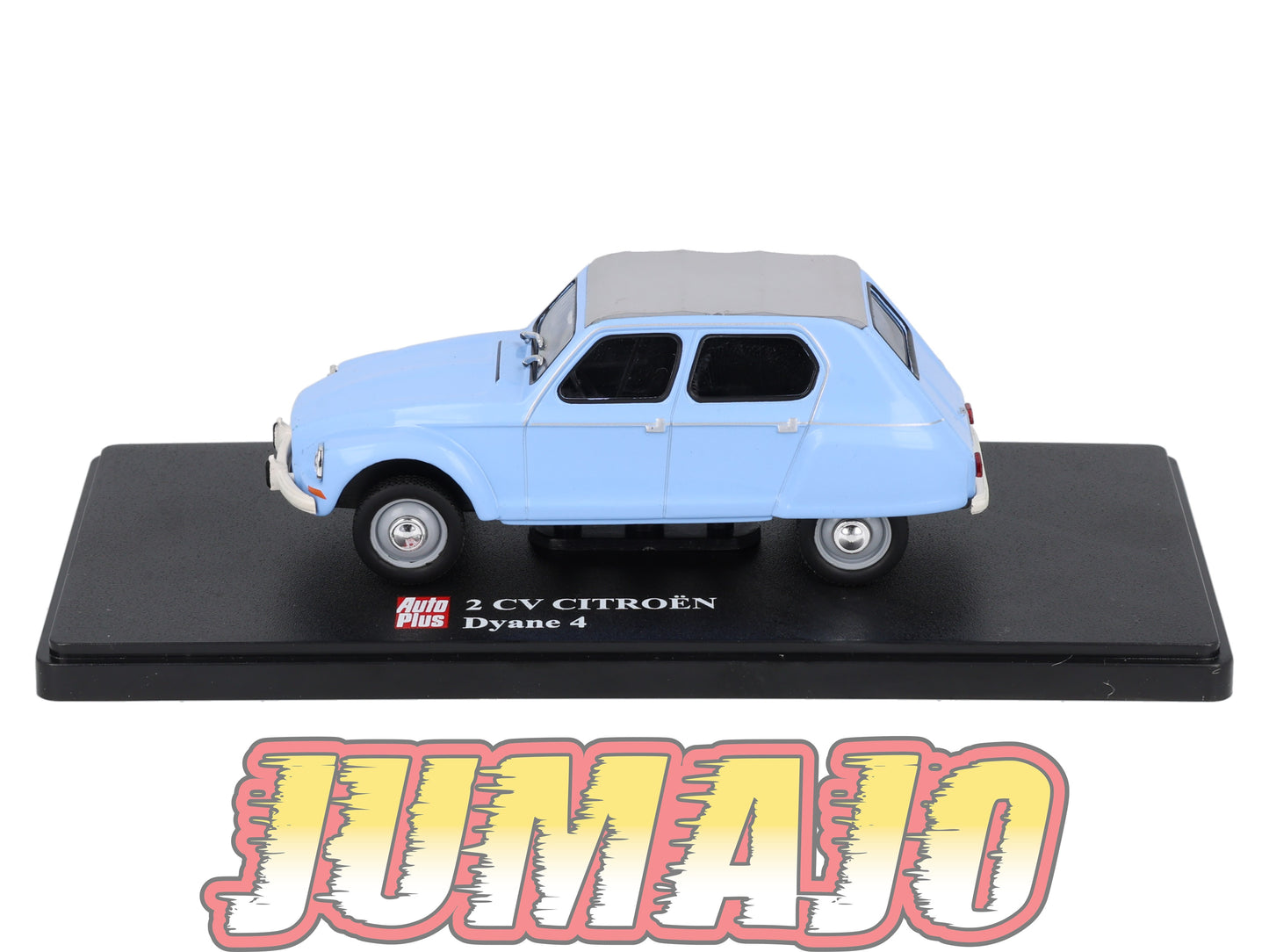 2CVAP84 voiture 1/43 ELIGOR Auto plus : CITROEN 2CV n°84 Dyane 4