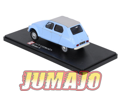 2CVAP84 voiture 1/43 ELIGOR Auto plus : CITROEN 2CV n°84 Dyane 4