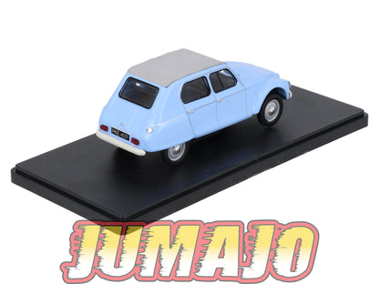 2CVAP84 voiture 1/43 ELIGOR Auto plus : CITROEN 2CV n°84 Dyane 4