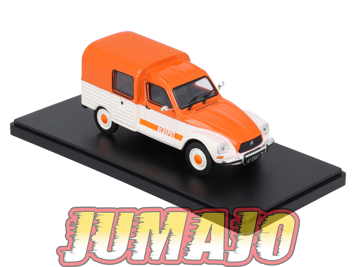 2CVAP90 Voiture 1/43 ELIGOR Auto plus : CITROEN 2CV L'Acadiane Acaspot