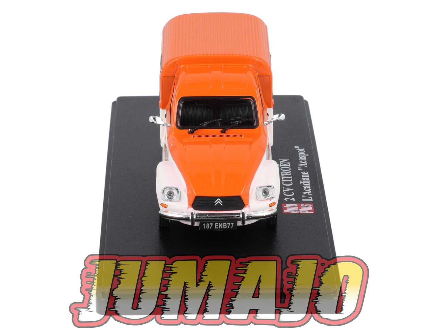 2CVAP90 Voiture 1/43 ELIGOR Auto plus : CITROEN 2CV L'Acadiane Acaspot