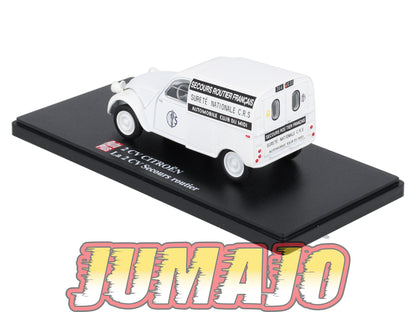 2CVAP95 Voiture 1/43 ELIGOR Auto plus : CITROEN 2CV Secours Routier