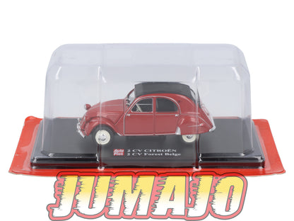 2CVAP99 Voiture 1/43 ELIGOR Auto plus : CITROEN 2CV Forest Belge