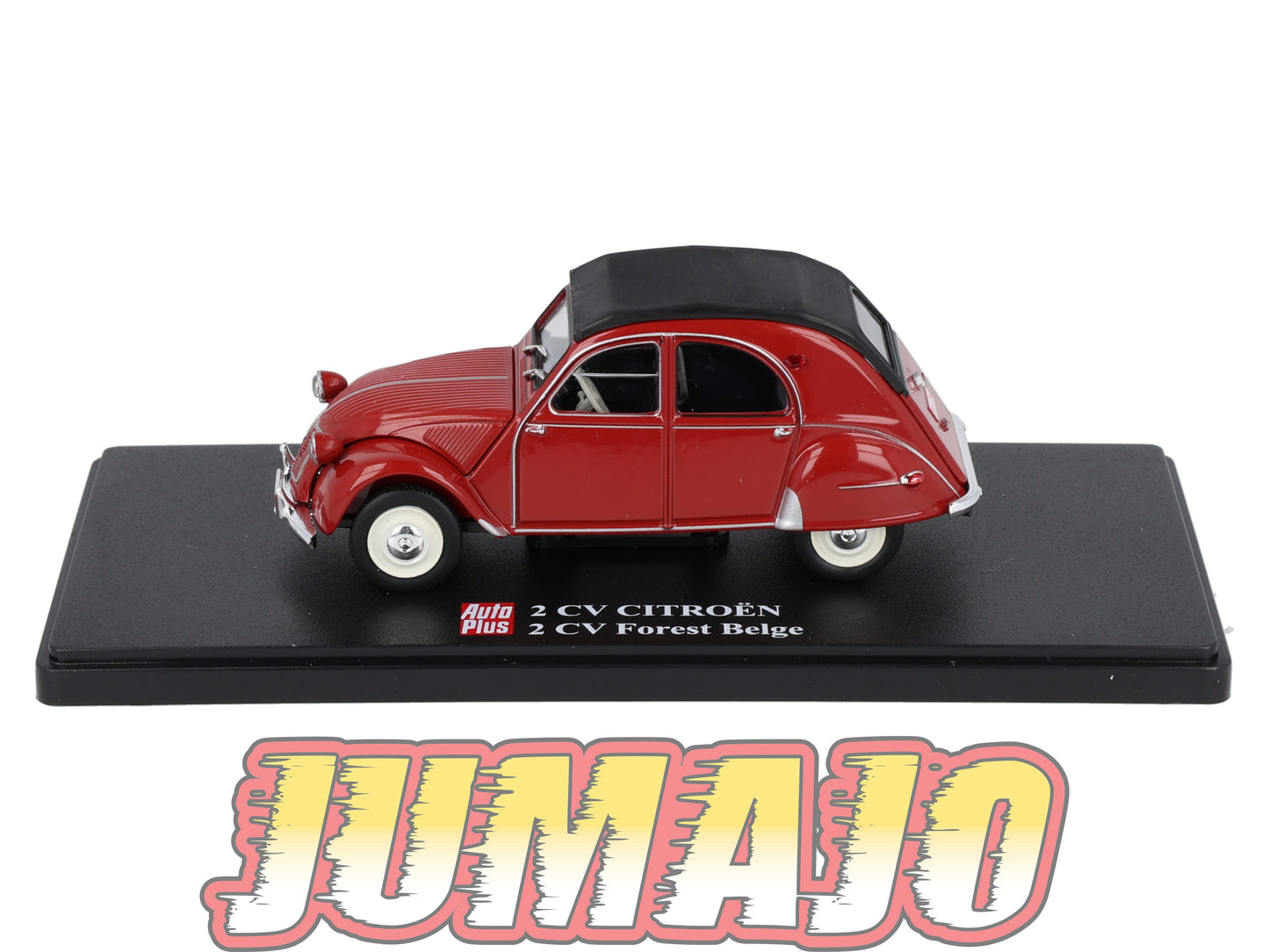 2CVAP99 Voiture 1/43 ELIGOR Auto plus : CITROEN 2CV Forest Belge