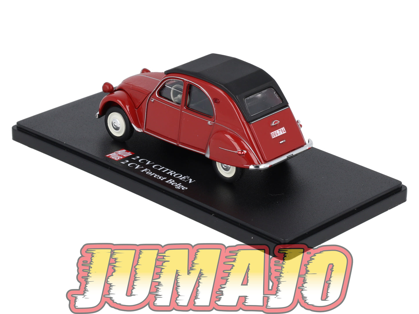 2CVAP99 Voiture 1/43 ELIGOR Auto plus : CITROEN 2CV Forest Belge