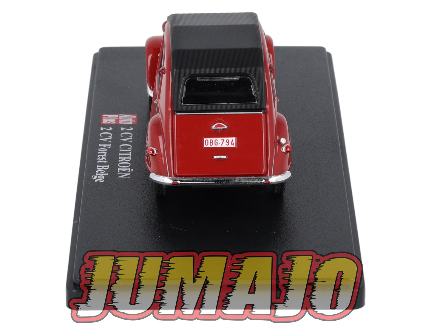 2CVAP99 Voiture 1/43 ELIGOR Auto plus : CITROEN 2CV Forest Belge