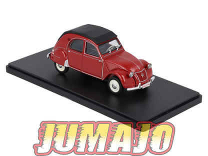 2CVAP99 Voiture 1/43 ELIGOR Auto plus : CITROEN 2CV Forest Belge