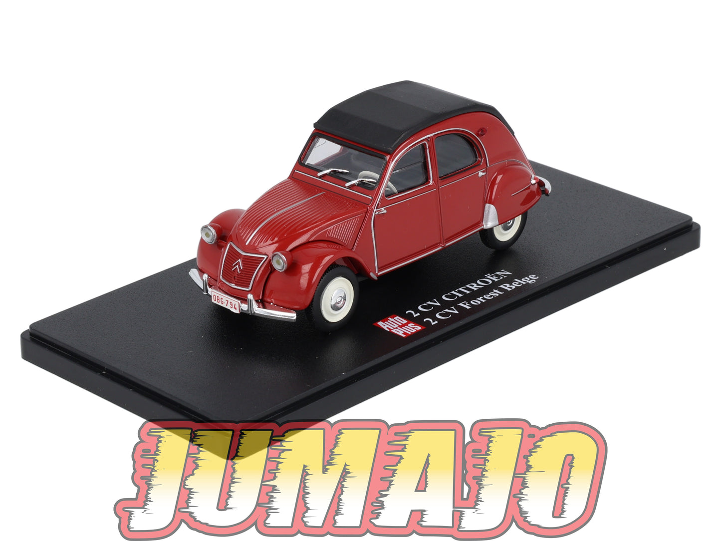 2CVAP99 Voiture 1/43 ELIGOR Auto plus : CITROEN 2CV Forest Belge