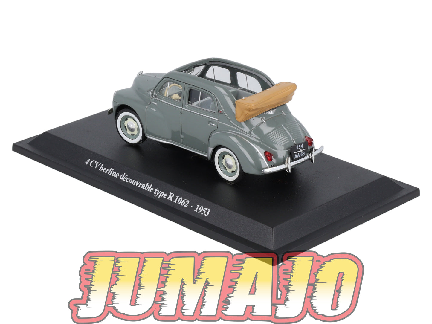 4CV11 Voiture 1/43 Eligor RENAULT 4 CV Berline Découvrable Type R 1062 1953