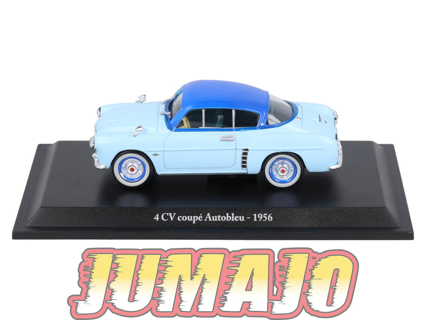 4CV12 Voiture 1/43 Eligor RENAULT 4 CV Coupe Autobleu 1956