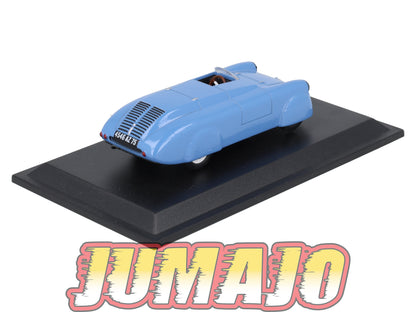 4CV14 Voiture 1/43 Eligor RENAULT 4 CV Barquette Des Records Vernet-Pairard 1952