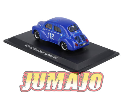 4CV16 Voiture 1/43 Eligor RENAULT 4 CV 1062 Modifiée Type 1063-1953