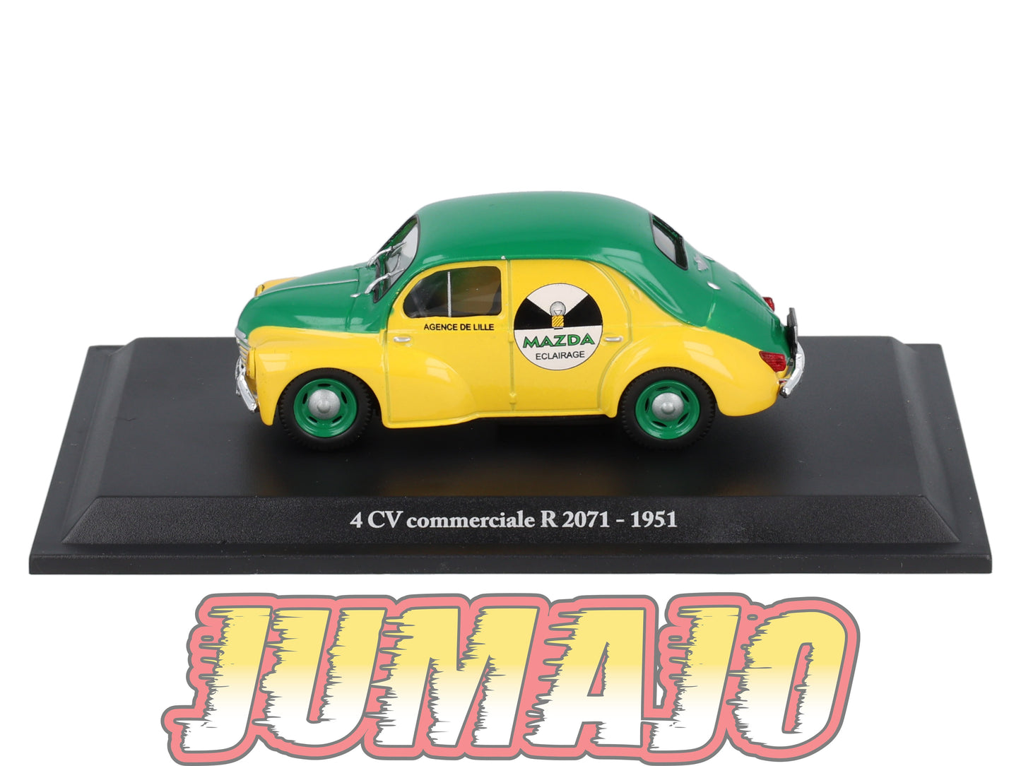 4CV17 Voiture 1/43 Eligor RENAULT 4 CV Commerciale R 2071 1951 Mazda eclairage