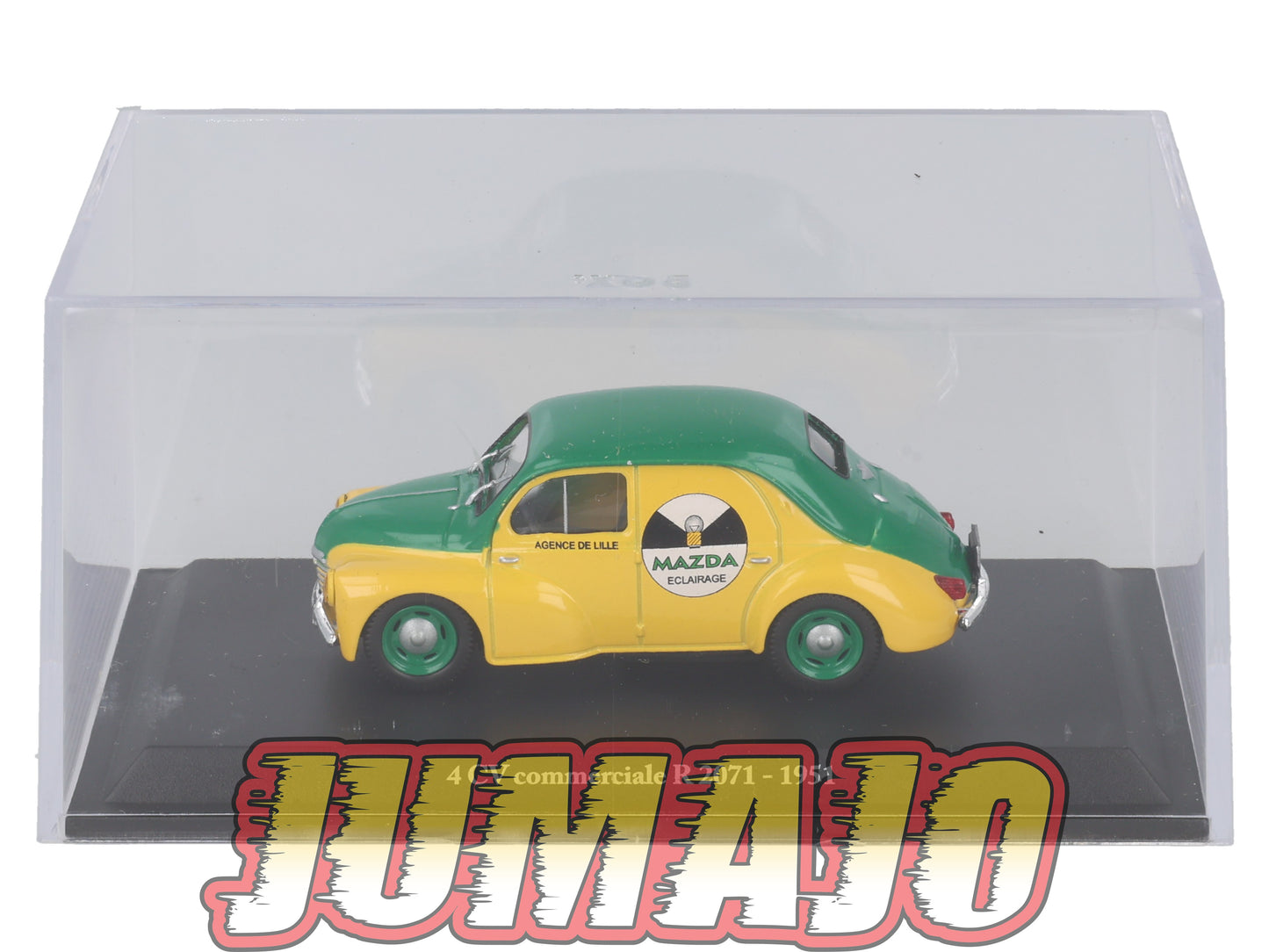 4CV17 Voiture 1/43 Eligor RENAULT 4 CV Commerciale R 2071 1951 Mazda eclairage