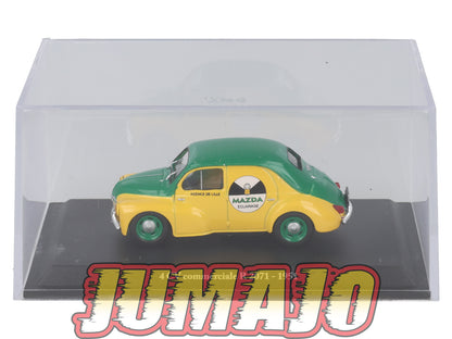 4CV17 Voiture 1/43 Eligor RENAULT 4 CV Commerciale R 2071 1951 Mazda eclairage
