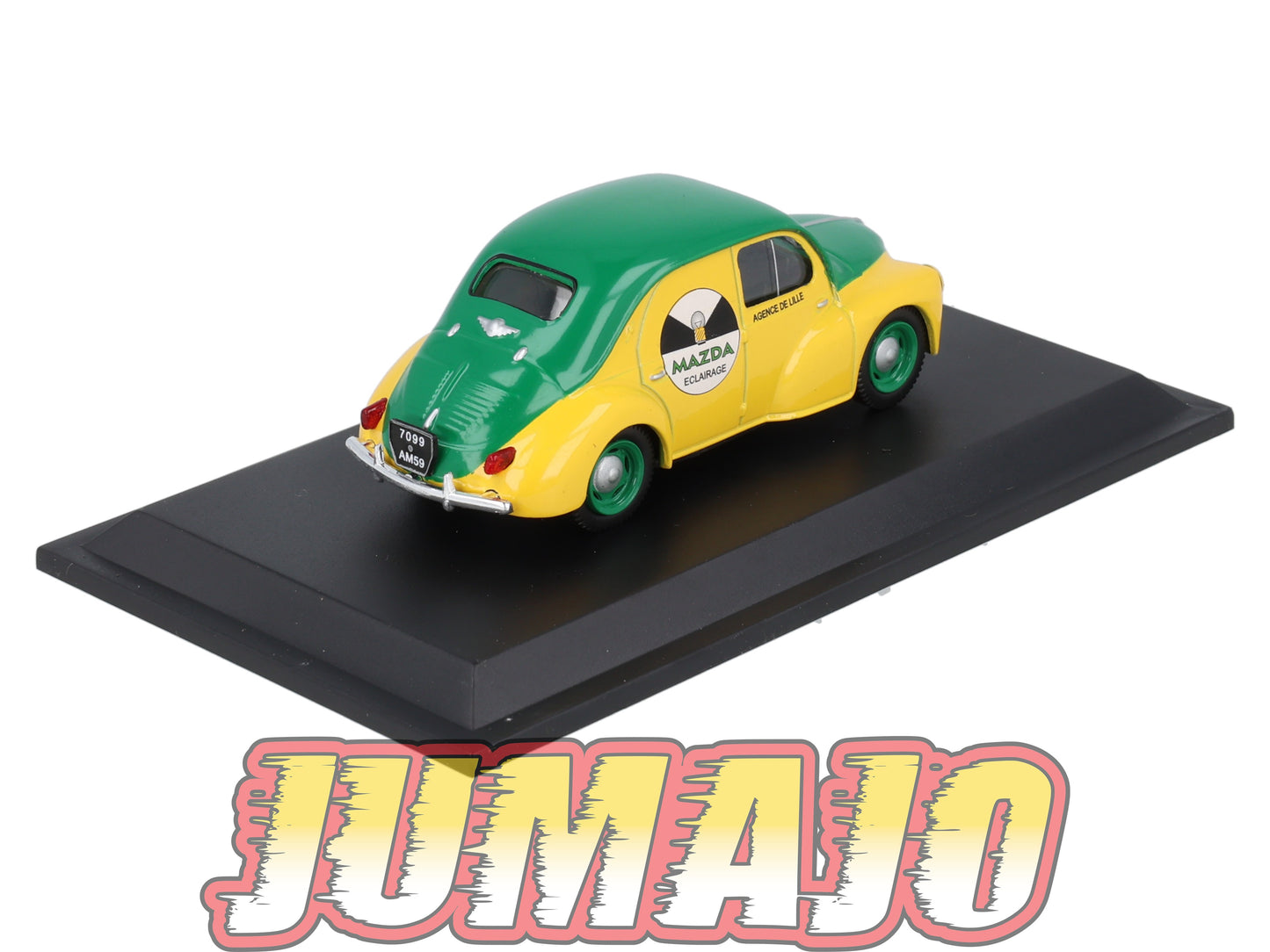 4CV17 Voiture 1/43 Eligor RENAULT 4 CV Commerciale R 2071 1951 Mazda eclairage