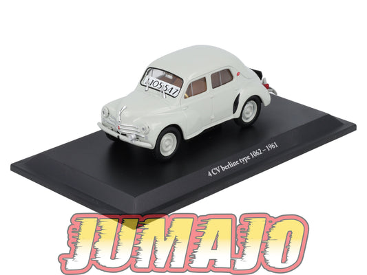 4CV19 Voiture 1/43 Eligor RENAULT 4 CV Berline Type 1062 Dernière 1961