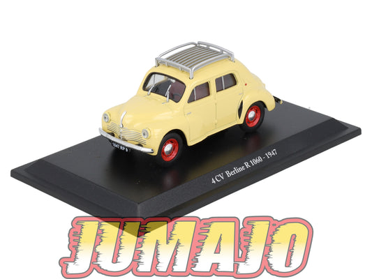 4CV1 Voiture 1/43 Eligor RENAULT 4 CV Berline R Galerie 1060 1947