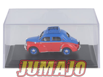 4CV20 Voiture 1/43 Eligor RENAULT 4 CV Prototype Taxi 1953