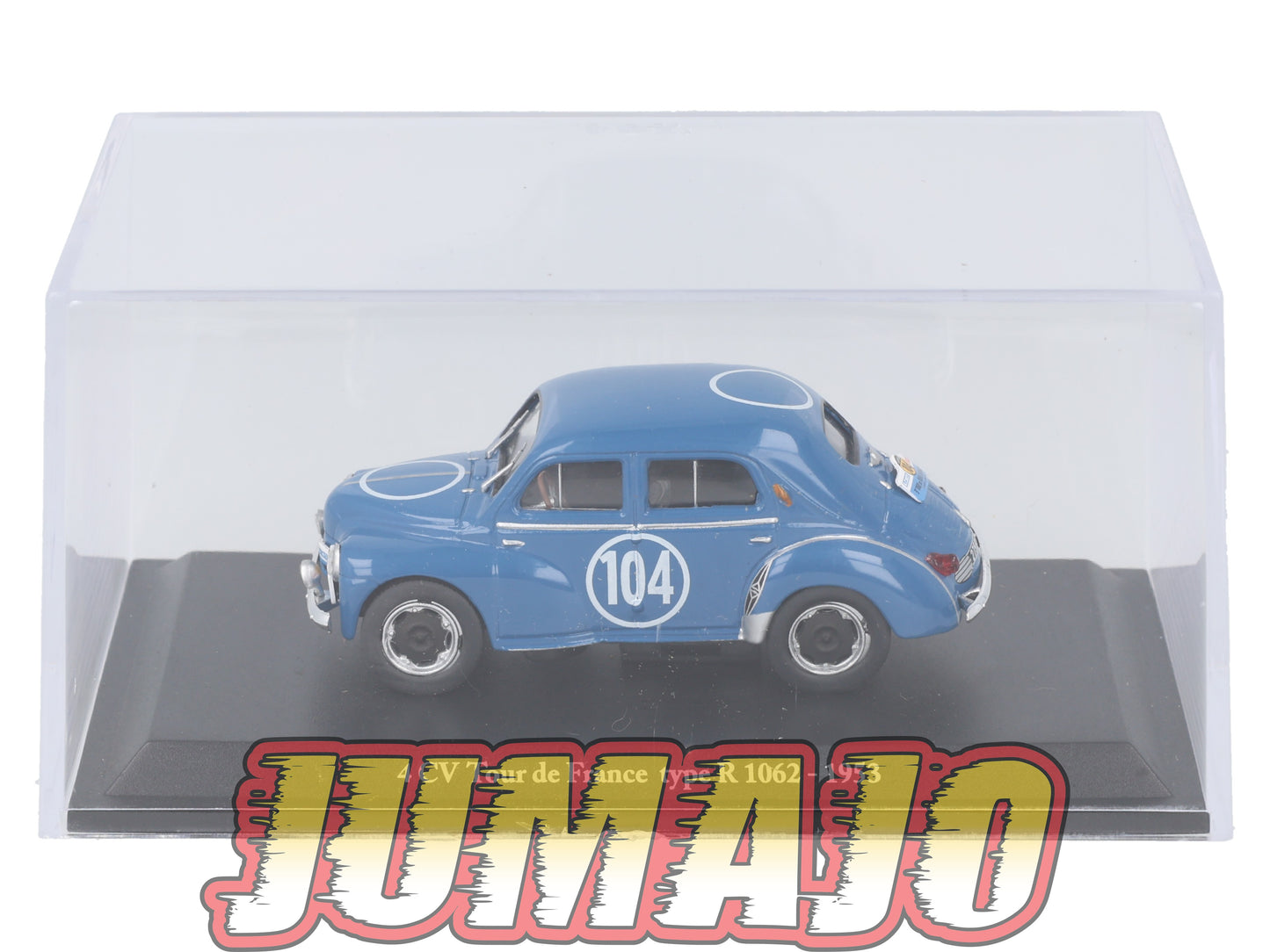 4CV24 Voiture 1/43 Eligor RENAULT 4 CV Tour de France Type R 1062 1953 #104