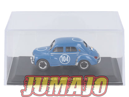 4CV24 Voiture 1/43 Eligor RENAULT 4 CV Tour de France Type R 1062 1953 #104
