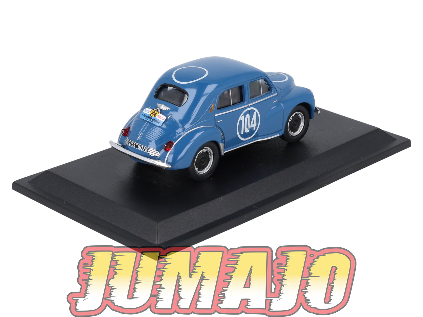 4CV24 Voiture 1/43 Eligor RENAULT 4 CV Tour de France Type R 1062 1953 #104