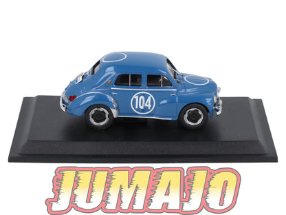 4CV24 Voiture 1/43 Eligor RENAULT 4 CV Tour de France Type R 1062 1953 #104