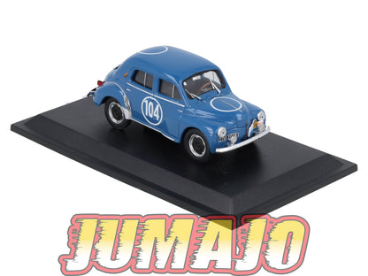 4CV24 Voiture 1/43 Eligor RENAULT 4 CV Tour de France Type R 1062 1953 #104