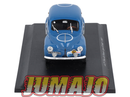 4CV24 Voiture 1/43 Eligor RENAULT 4 CV Tour de France Type R 1062 1953 #104