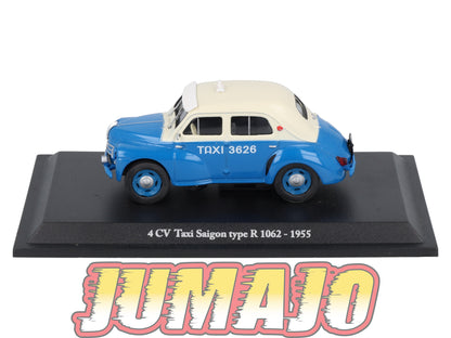 4CV26 Voiture 1/43 Eligor RENAULT 4 CV Taxi Saigon type R 1062 1955