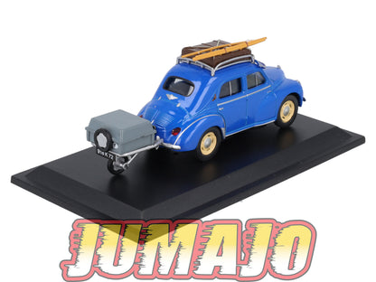4CV27 Voiture 1/43 Eligor RENAULT 4 CV Congés payés Luxe Type R 1062 1951