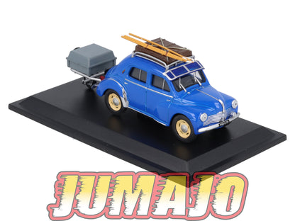 4CV27 Voiture 1/43 Eligor RENAULT 4 CV Congés payés Luxe Type R 1062 1951