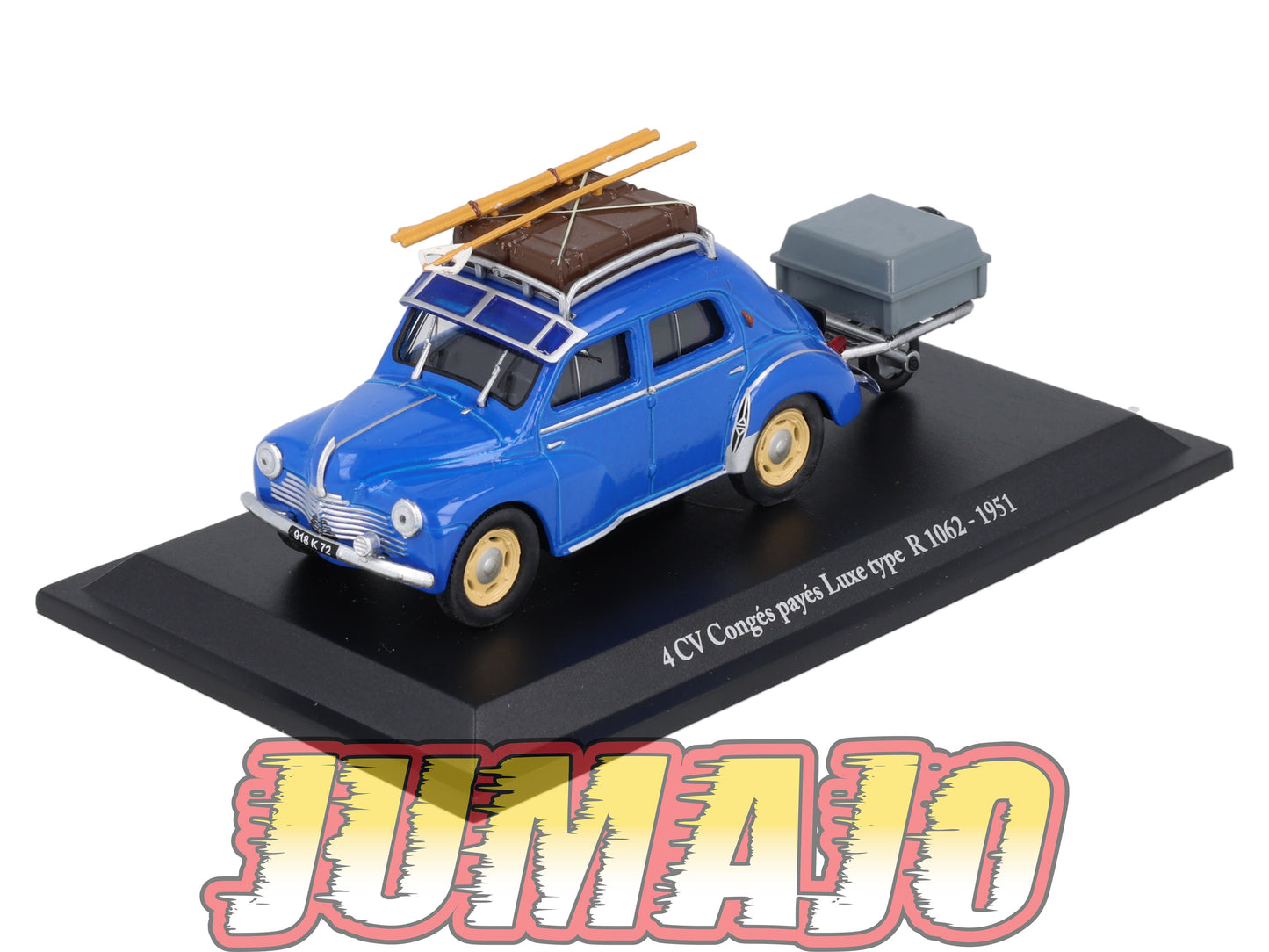 4CV27 Voiture 1/43 Eligor RENAULT 4 CV Congés payés Luxe Type R 1062 1951