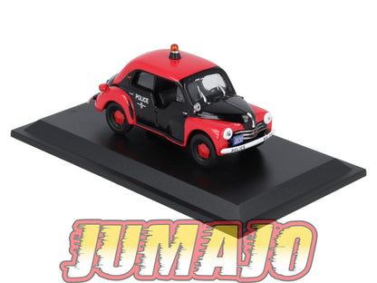 4CV2 Voiture 1/43 Eligor RENAULT 4 CV Police Monégasque R 1062 1956