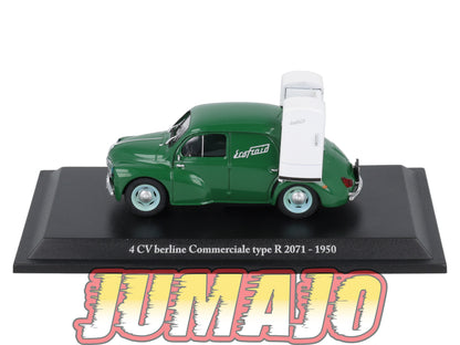 4CV30 Voiture 1/43 Eligor RENAULT 4 CV Berline Commerciale Ecofroid Type R 2071 1950