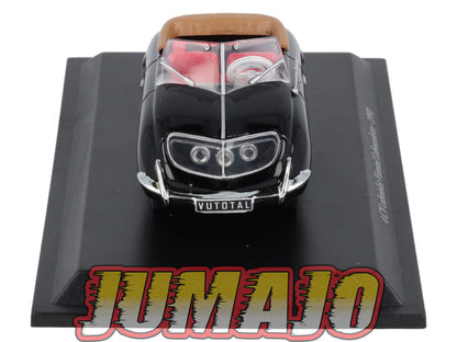 4CV31 Voiture 1/43 Eligor RENAULT 4 CV Cabriolet Vutotal Labourdette 1950