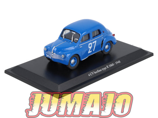 4CV34 Voiture 1/43 Eligor RENAULT 4 CV Berline Type R 1060 1948 #27