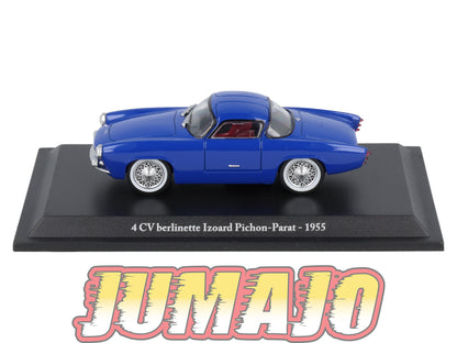 4CV36 Voiture 1/43 Eligor RENAULT 4 CV Berlinette Izoard Pichon Parat 1955