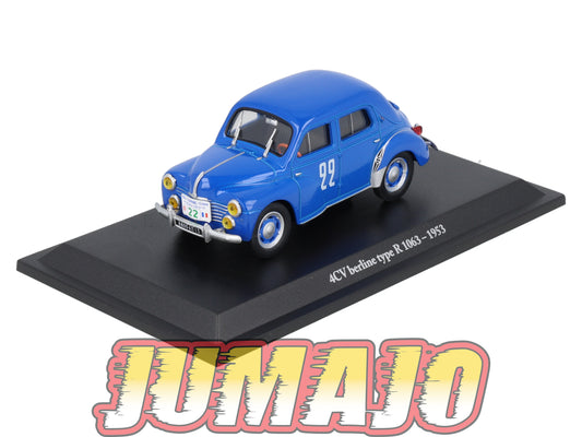 4CV37 Voiture 1/43 Eligor RENAULT 4 CV Berline Type R 1063 1953 #22